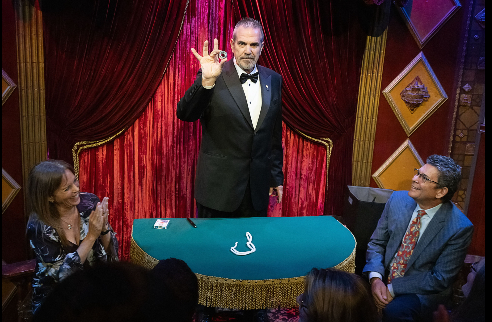 Close-up magic at Magic Castle