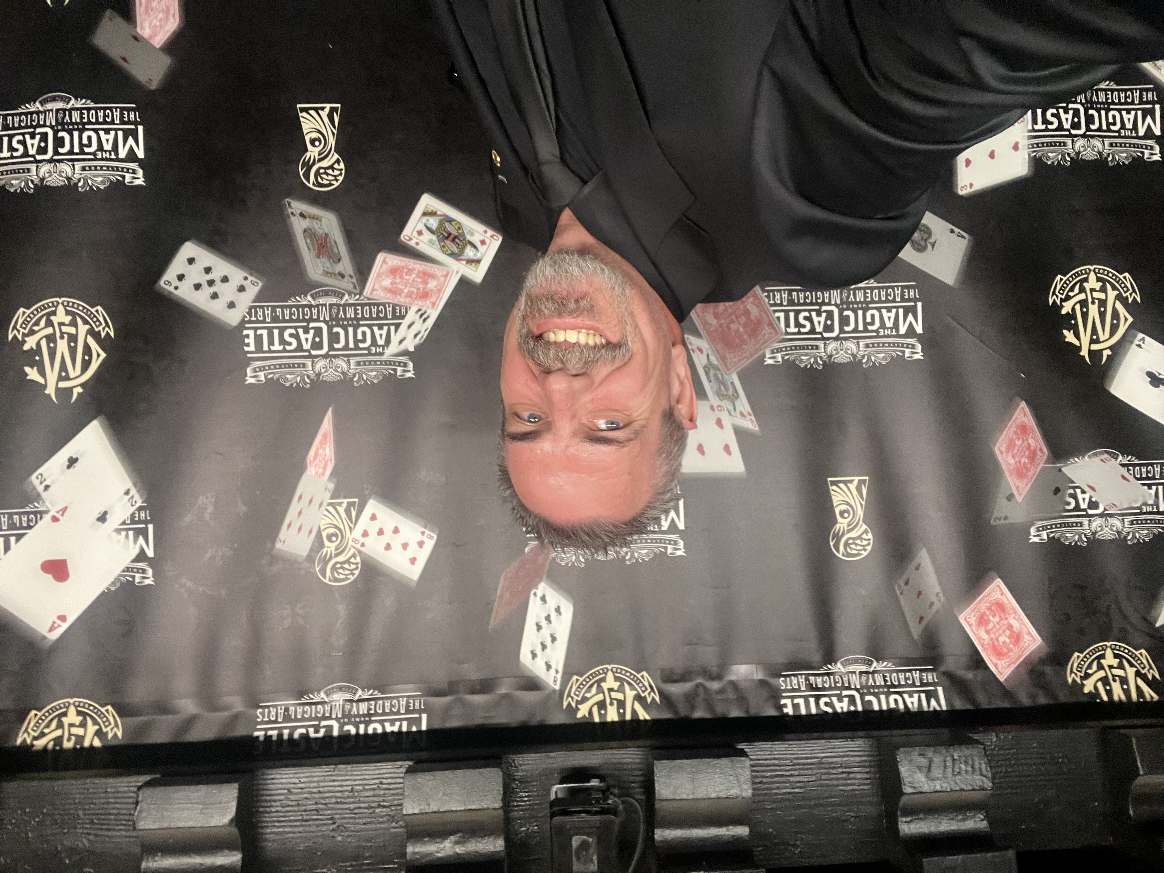 Travis Martois at the Magic Castle